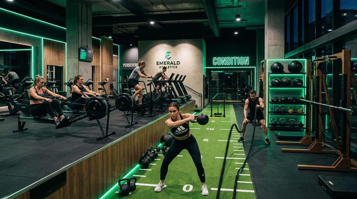 Conditioning & High-Capacity Cardio Deck